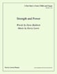 Strength and Power SAB choral sheet music cover